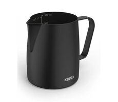 Xavax Barista konvička na mléko 350 ml černá / nerez 