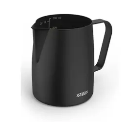 Xavax Barista konvička na mléko 350 ml černá / nerez 