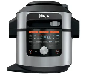 Ninja OL750EU černo-šedá / Multifunkční hrnec / 1650W / 7.5 L / LCD displej / 14 programů
