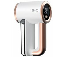 Adler AD 9617 bílá / Odžmolkovač / 8500 ot.min / lithiová baterie 3.7 V / 2000mAh