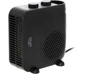 Adler AD 7725b černá / Teplovzdušný ventilátor / 1000W - 2000W / 3 stupně