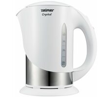 Zelmer ZCK7630W Crystal bílá / Rychlovarná konvice / 2200W / 1.7 l 