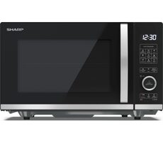 SHARP YC-QG204AE-B černá / Mikrovlnná trouba / gril / 800W / 20L 