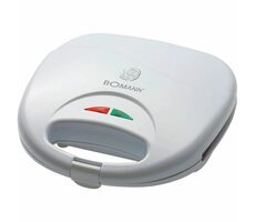 Bomann ST 5016 CB bílá / Sendvičovač / 750 W / 4 toasty