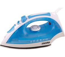 Mesko MS 5023 bílo modrá / napařovací žehlička / 2200 W / 230 ml / 35 g-min