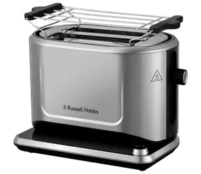 Russell Hobbs 26210-56 Attentiv Toaster stříbrná / Topinkovač / 1500W / nerez