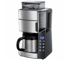 Russell Hobbs 25620-56 Digital Grind&Brew Thermal Coffee Maker / Kávovar na překapávanou kávu s mlýnkem / 1.25 l / termá