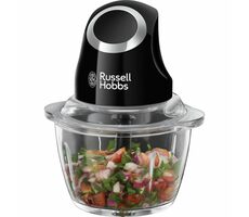 Russell Hobbs 24662-56 Mini Chopper černá / Mini sekáček / 200W / 0.5 l 