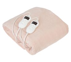 Camry CR 7424 Elektrická vyhřívací dečka béžová / 150 x 160 cm / regulace teploty