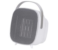 Camry CR 7732 bílá / Teplovzdušný keramický ventilátor / 1500 W / 2 stupně / 51 dB / 15m2