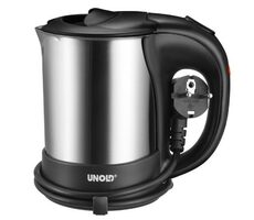 Unold 18575 stříbrná / cestovní rychlovarná konvice / 1000 W / 0.5 L