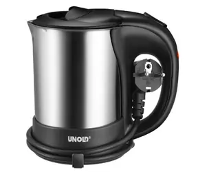 Unold 18575 stříbrná / cestovní rychlovarná konvice / 1000 W / 0.5 L