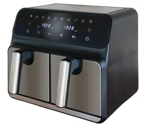 Unold 58685 černá / Horkovzdušná fritéza / 1700 W / 8 L / 80-200 °C / 10 programů