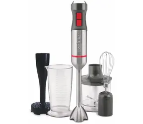 Zelmer ZHB4652 Vario stříbrná / Tyčový mixér / 1400 W / 4 nástavce / s příslušenstvím / doprodej