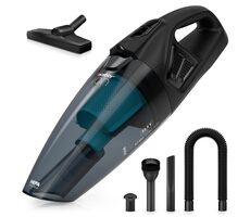 Niceboy ION Hurricane R3 22.2 V WET & DRY černá / Aku ruční vysavač / suché + mokré vysávání / 150W / HEPA 