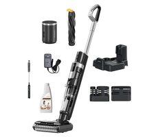 JIMMY HW9 Pro černá / Tyčový vysavač a mop / bezdrátový / 300 W / 3000 mAh / 82 dB / 0.6 L / až 80 min provozu / doprodej