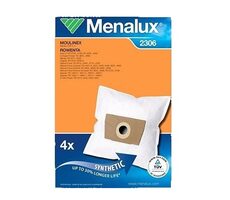 Menalux 2306 Sáčky do vysavače / pro vysavače Rowenta & Moulinex / 4ks