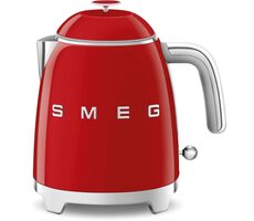 SMEG 50's Retro Style červená / Rychlovarná konvice mini / 0.8L / 1400W