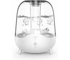 Deerma F325 bílá / ultrazvukový zvlhčovač vzduchu / 25 W / místnost až 30 m-2 / 300 ml-h / zásobník na vodu 5 L / 36 dB