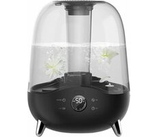 Deerma F327W černá / ultrazvukový zvlhčovač vzduchu / 28 W / místnost až 25 m-2 / 300ml-h / zásobník na vodu 5 L / 40 dB
