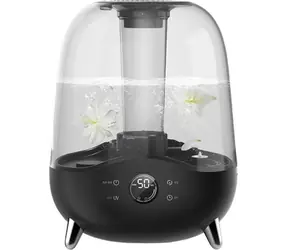 Deerma F327W černá / ultrazvukový zvlhčovač vzduchu / 28 W / místnost až 25 m-2 / 300ml-h / zásobník na vodu 5 L / 40 dB