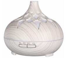 SIXTOL Palm bílé dřevo / Aroma difuzer / 500ml / 12 W / Automatické vypnutí