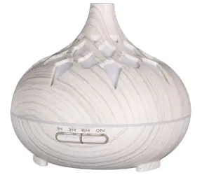 SIXTOL Palm bílé dřevo / Aroma difuzer / 500ml / 12 W / Automatické vypnutí