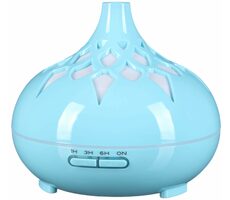 SIXTOL Palm modrý lesk / Aroma difuzer / 500ml / 12 W / Automatické vypnutí