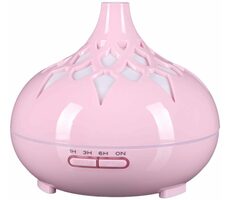 SIXTOL Palm růžový lesk / Aroma difuzer / 500ml / 12 W / Automatické vypnutí