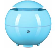 SIXTOL Globe modrý lesk / Aroma difuzer / 150ml / 6 W / Automatické vypnutí
