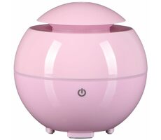 SIXTOL Globe růžový lesk / Aroma difuzer / 150ml / 6 W / Automatické vypnutí