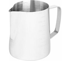 ECG Milk Jug Nerezová konvička 600ml Lucido bílá / 0.6 L 