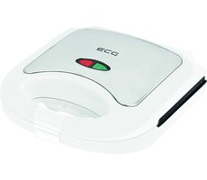 ECG S 3271 zeleno-bílá / Sendvičovač / 750W / 4 sedviče 