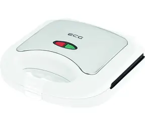 ECG S 3271 zeleno-bílá / Sendvičovač / 750W / 4 sedviče 