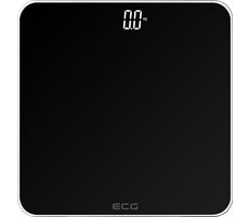 ECG OV 1821 černá / osobní váha / maximálně 180 kg / přesnost 100 g  / LED displej / tvrzené sklo / 3x AAA baterie 