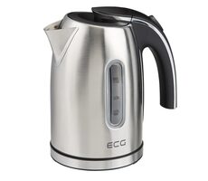 ECG RK 1240 střbrná / rychlovarná konvice / 1630W / 1.2 L / nerez 