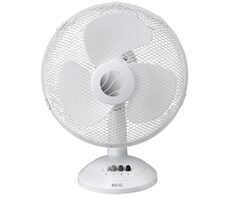 ECG FT 30a bílá / stolní ventilátor / 40 W / 3 rychlosti / 30 cm 