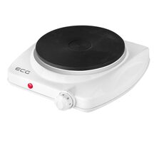 ECG EV 1512 bílá / Jednoplotýnkový elektrický vařič / 1500W / prům. 18.5 cm 
