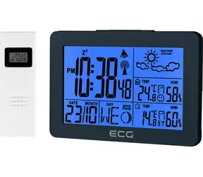 ECG MS 200 šedá / Meterologická stanice / 3x AAA 