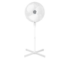 ECG FS 40a bílá / stojanový ventilátor / 50 W / 3 rychlosti / 40 cm / výška 126 cm 