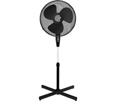 ECG FS 40a černá / stojanový ventiláor / 50 W / 3 rychlosti / 40 cm / výška 126 cm 