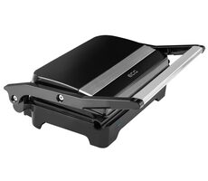 ECG S 2070 Panini černá / sedvičovač & panini / 700 W / nepřilnavý povrch 