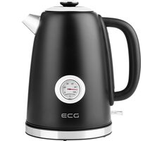ECG RK 1700 Magnifica Nero černá / rychlovarná konvice / 2200W / 1.7 L / nerez a plast 