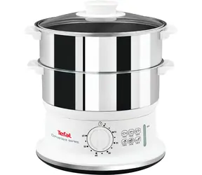 Tefal Convenient VC145130 / parní hrnec / 900W / objem 6 l / 2 nádoby