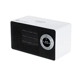 Adler AD 7746 bílá / Teplovzdušný ventilátor / 1000W / 2 stupně 