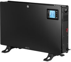 ECG TK 2080 DR černá / Elektrické topidlo / 2000 W / 3 stupně výkonu / Turbo / dálkové ovládání 