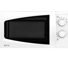 ECG MTM 2070 W bílá / Mikrovlnná trouba / 700 W / 20 L / 6 úrovní ohřevu 