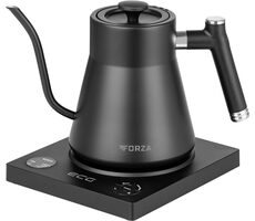 ECG Forza 8000 Pour over Nero černá / rychlovarná konvice / 1200 W / 1 L / husí krk / nerez 