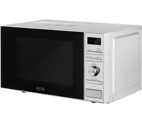 ECG MTD 2071 SE stříbrná / Mikrovlnná trouba / 700 W / 20 L / 5 úrovní ohřevu / 6 programů 