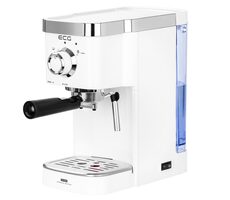 ECG ESP 20301 bílá / Pákový kávovar / 1450 W / 1.25 L / 20 bar / napěňovací tryska 